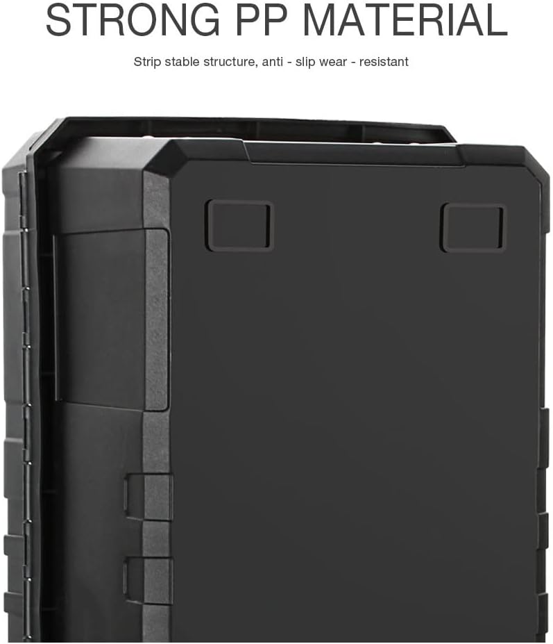 FZZDP Cutie multifuncțională de scule din plastic design detașabil Carcasă de valiză portabilă organizator de depozitare cu